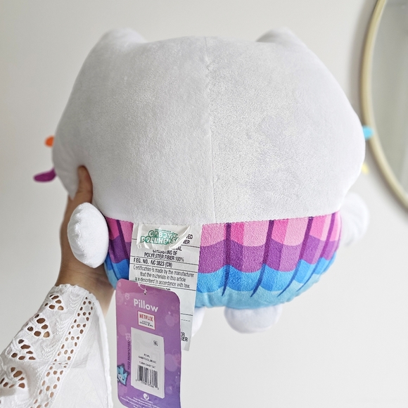 DreamWorks Gabby's Dollhouse Cakey Kids Bedding Super Soft Plush Cuddle Pillow - Picture 7 of 11